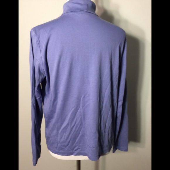 Ll Bean Womens Pima Cotton Turtleneck 